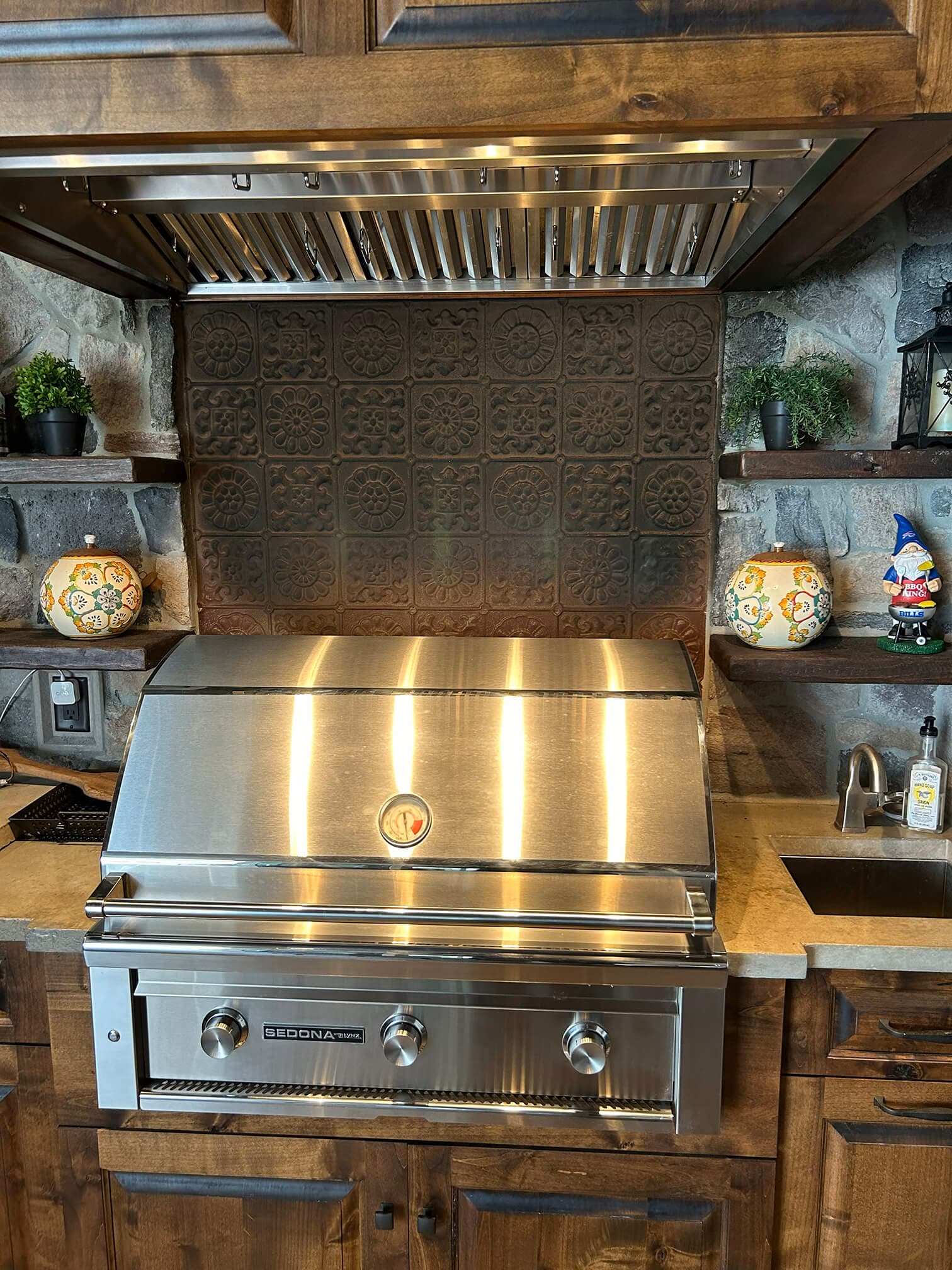 Expert grill restoration work