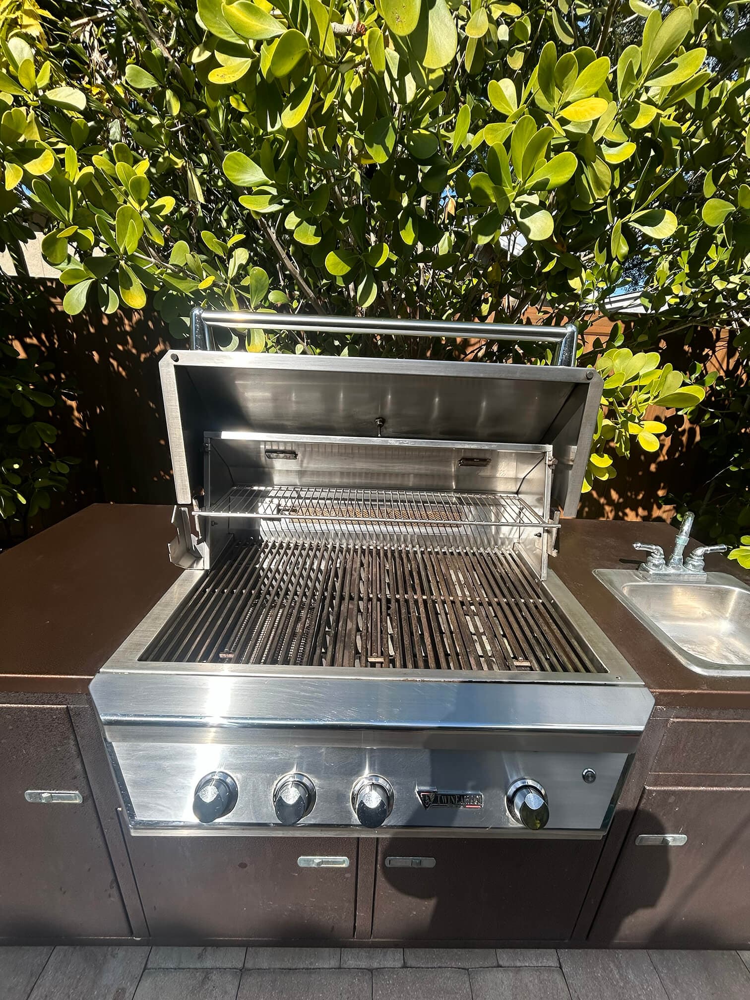 Sparkling clean BBQ
