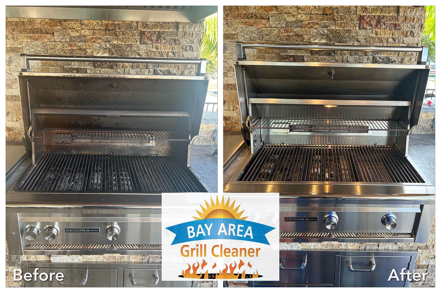 Grill restoration service