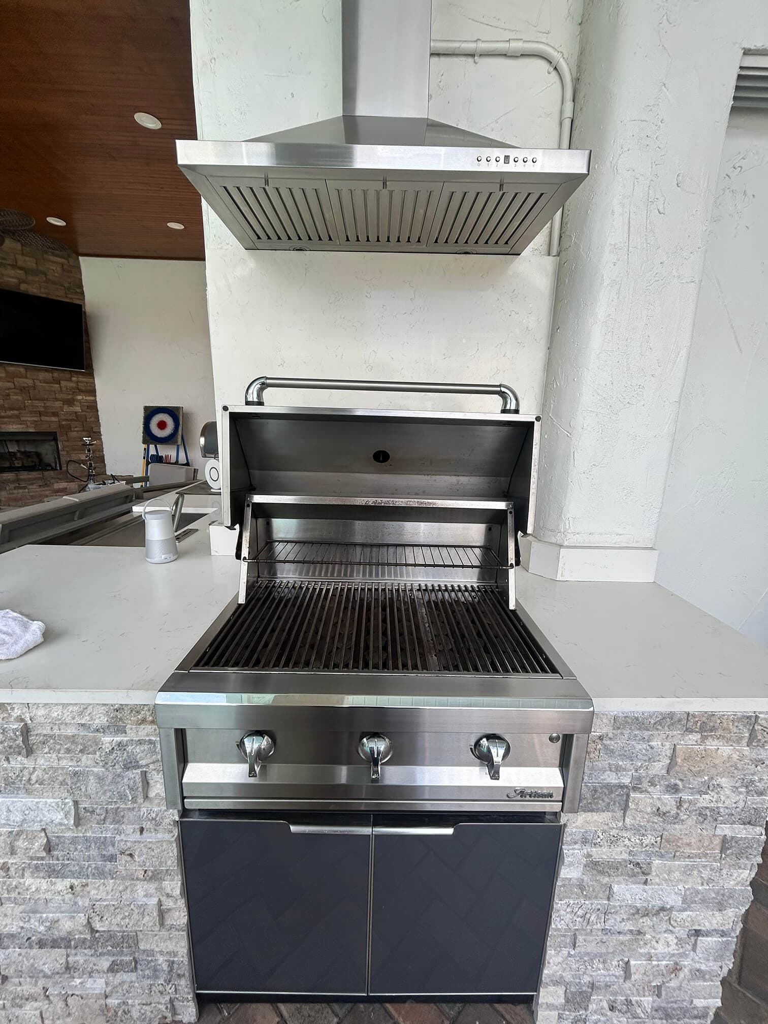 BBQ grill deep cleaning result